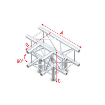 T-Cross + Down 4-way Pro-30 Square P,F,G Truss