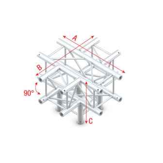 Cross + Down 5-way Pro-30 Square P,F,G Truss