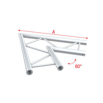 Corner 60&deg; horizontal Pro-30 Step P,F,G, Truss