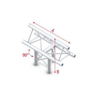 T-Cross ver. 3-way, apex up Pro-30 Triangle P,F,G Truss