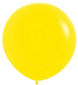 Sempertex Fashion Solid Geel Jumbo Ballon Yellow 1st 90cm
