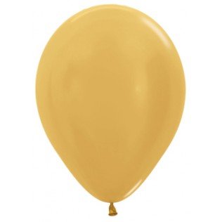 Sempertex Metallic Goud Latex Ballonnen 30cm 50st Metallic Pearl Gold