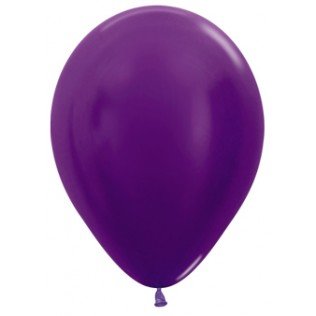 Sempertex Metallic Paars Latex Ballonnen 30cm 50st Metallic Pearl Violet