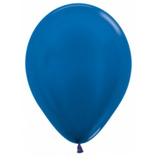 Sempertex Metallic Licht Blauw Latex Ballonnen 30cm 50st Metallic Pearl Blue