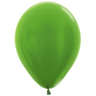 Sempertex Metallic Lime Groen Latex Ballonnen 30cm 50st Metallic Pearl Lime Green 