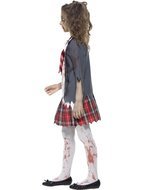 Zombie Schoolmeisje Kostuum Kind