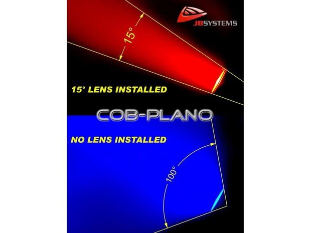 JB SYSTEMS COB-PLANO 36Watt RGB COB LED par/spot 15°-100° 