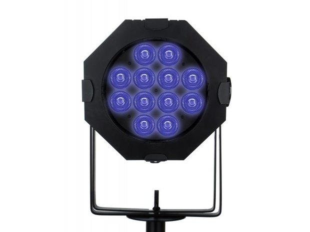 BRITEQ BT-STAGEPAR 6in1 12X12Watt  RGBWA+UV LED par/spot 15° 