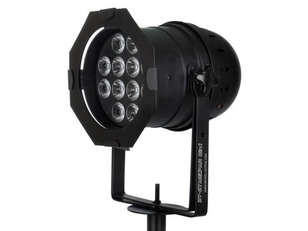 BRITEQ BT-STAGEPAR 6in1 12X12Watt  RGBWA+UV LED par/spot 15° 