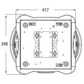 Showtec Infinity iB-5R beam met prisma Stralingshoek 1-3° beam movinghead 