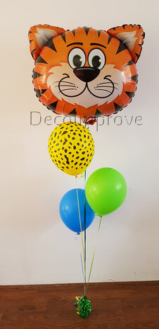 Tijger helium ballonnentros