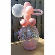 Roze Meisje Nijntje Cadeauballon Stuffer Ballon