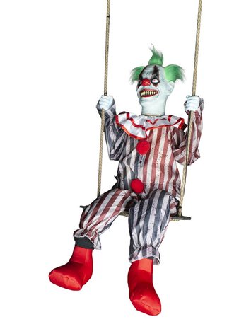 Enge Clown op Schommel Animatron Bewegend Figuur Verhuur