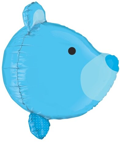 Betallic Blauw Beer Dimensional 3D Folie Ballon 69cm