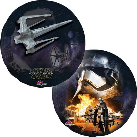 Anagram Star Wars Slechterikken 3D Effect Folie Ballon 81cm