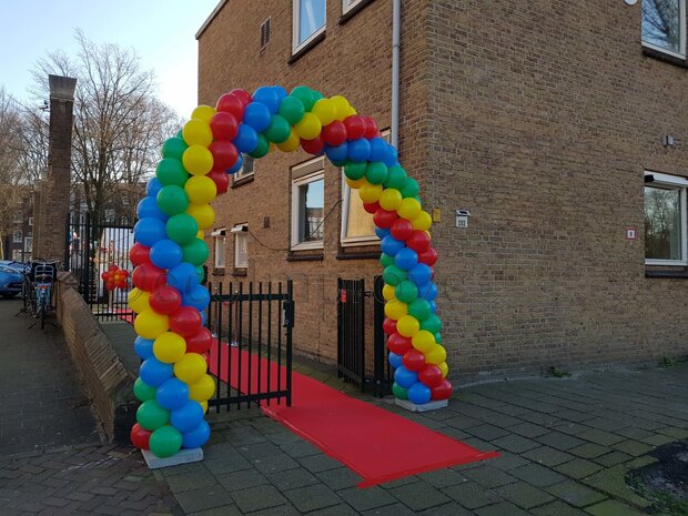 Ballonnenboog Standaard Enkeldeurs Clusters van 4