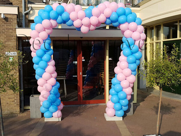 Ballonnenboog Hartvorm Clusters van 4