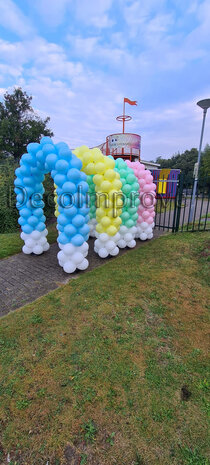 Ballonnenboog Tunnel Standaard Clusters van 4