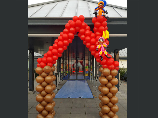 Ballonnenboog Huis met Pieten