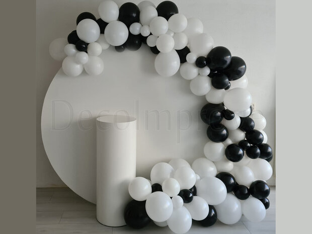 Rond Backdrop Wit dia 200cm Verhuur