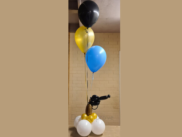 Peaky Blinders ballonnentros met 3 ballonnen