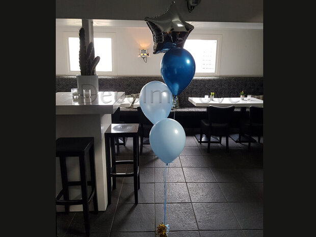 Twinkle Little Star helium ballonnentros met 4 ballonnen