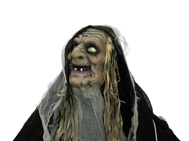 Heks Hellxunar Animatron Bewegend Figuur