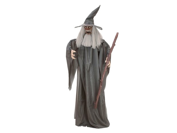 Tovenaar Animatron Bewegend Figuur