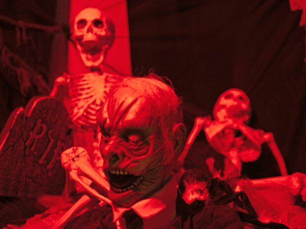 Zombie Animatron Bewegend Figuur