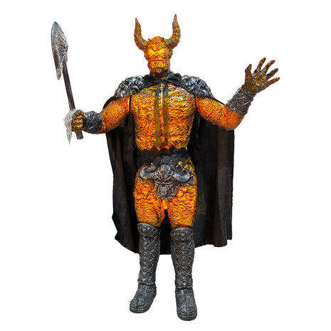 Ox Demoon Koning Animatron Bewegend Figuur