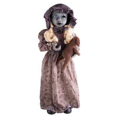 Pop met Draaiend Hoofd Animatron Bewegend Figuur