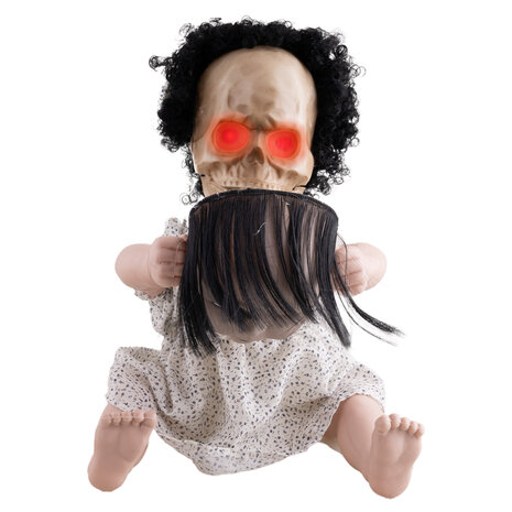 Pop met Masker Kiekeboe Animatron Bewegend Figuur