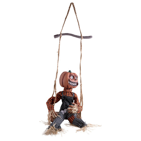 Schommelende Pompoen Animatron Bewegend Figuur