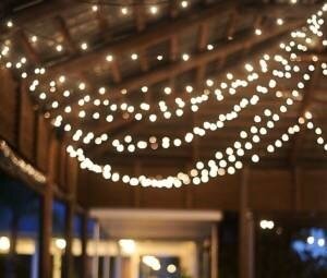 LED Prikkabel 25M met Heldere Warm witte LED Lampen 09