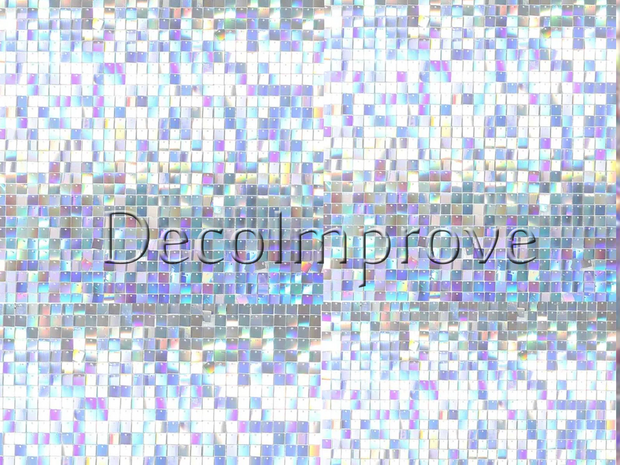 DecoImprove | Iridescent Lovertjes Shimmerwall Sequin Backdrop 180x180cm 