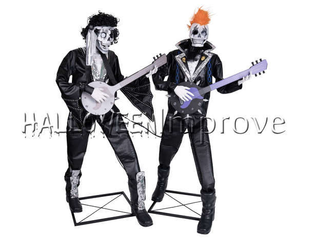 Rocksterren Duo Animatron Bewegend Figuur Verhuur