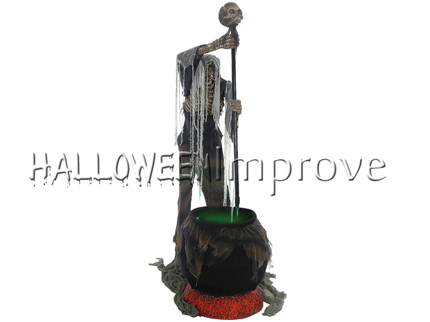 Ketel Griezel Animatron Bewegend Figuur Verhuur