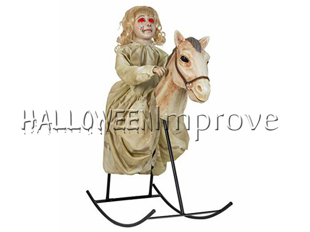 Pop op Schommelpaard Animatron Bewegend Figuur Verhuur 