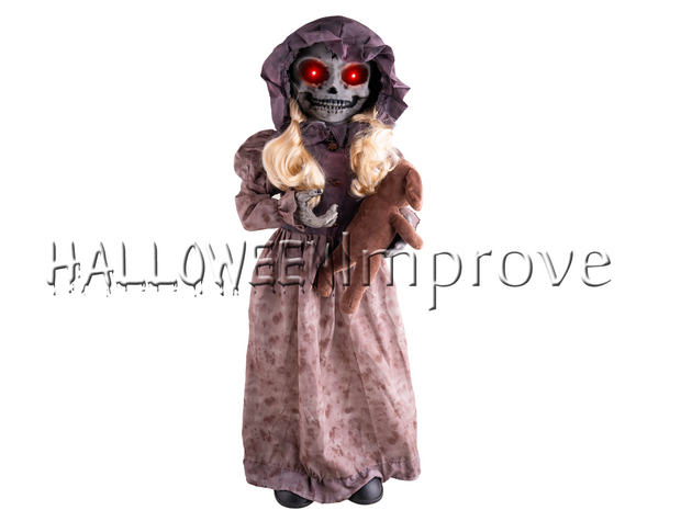 Pop met Draaiend Hoofd Animatron Bewegend Figuur 2