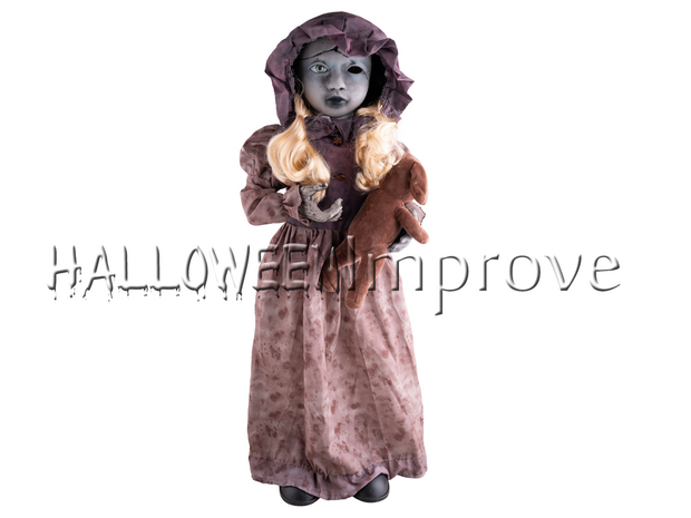 Pop met Draaiend Hoofd Animatron Bewegend Figuur 1