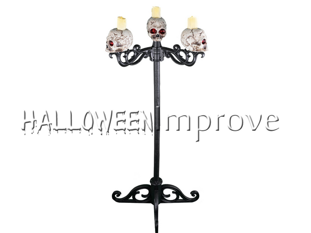 Schedel Kroonluchter met Licht 3-in-1