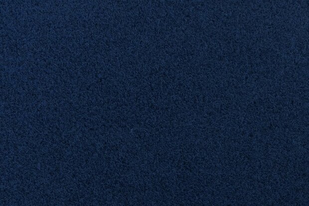 Donker Blauw Deluxe Tapijt Loper met Anti Slip Rug