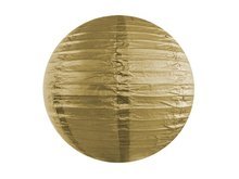 Goud Papieren Lampion 35cm Gold