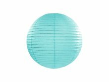 Tiffany Blauw Papieren Lampion 25cm Tiffany Blue