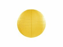 Geel Papieren Lampion 20cm Yellow