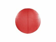 Rood Papieren Lampion 20cm Red