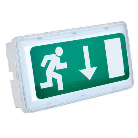 Showtec Safeled Emergencylight, noodverlichting,vluchtwegverlichting LED