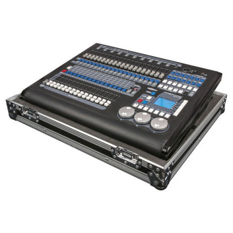 Showtec Creator 2048 Moving Head DMX Controller Licht Tafel Sturing met 2048 Kanalen Incl Stof Kap en Flightcase 