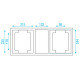 Showtec LCA-PHA6, Case for 2 x Phantom20/25/50 Value line