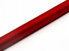 Rood Egaal Organza Rol 36cmx9m Red